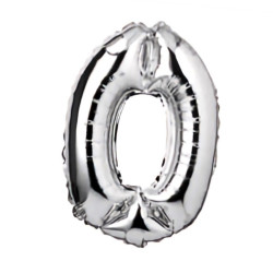 Fooliumist õhupall number 0